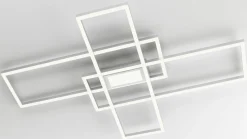 casa NOVA casa Nova LED-Deckenleuchte silberfarben