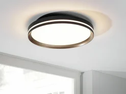 casa NOVA casa Nova LED-Deckenleuchte schwarzbraun