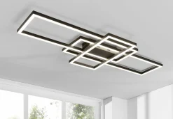 casa NOVA casa Nova LED-Deckenleuchte schwarz
