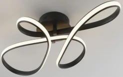 casa NOVA casa Nova LED-Deckenleuchte schwarz