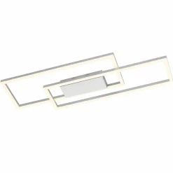 casa NOVA casa Nova LED-Deckenleuchte silberfarben