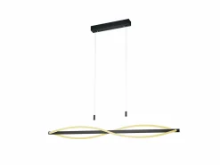 casa NOVA casa Nova LED-Pendelleuchte goldfarbenschwarz