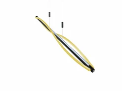 casa NOVA casa Nova LED-Pendelleuchte goldfarbenschwarz