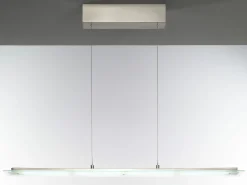 casa NOVA casa Nova LED-Pendelleuchte 4f silberfarben