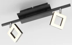 casa NOVA casa Nova LED-Spot 2flg schwarz