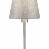 casa NOVA casa Nova Tischleuchte 1flg graugrünsilberfarben