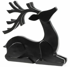 casa NOVA casaNOVA Deko-Hirsch 16cm schwarz
