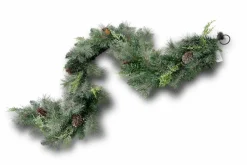 casa NOVA casaNOVA Deko-Tannengirlande grün
