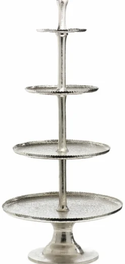 casa NOVA casaNOVA Etagere 130cm silberfarben