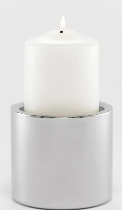 casa NOVA casaNOVA Kerzenhalter silberfarbengrau