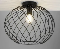 casa NOVA Deckenleuchte 1flg schwarz