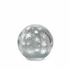 casa NOVA Deko-Kugel 12cm silberfarben