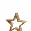 casa NOVA Deko-Stern mittel braun