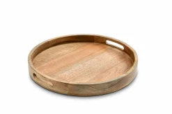 casa NOVA Deko-Tablett 40cm braun