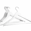 casa NOVA 5er Holzkleiderbügel weiß