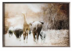 casa NOVA Glasbild 120x80cm mehrfarbig