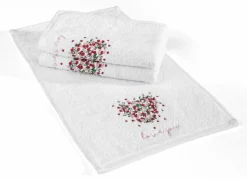 casa NOVA Gästetuch (3er-Pack) weiß