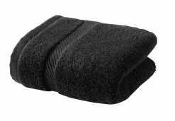 casa NOVA Gästetuch schwarz