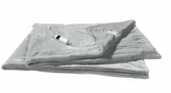 casa NOVA Heizdecke silberfarben