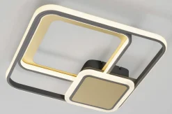 casa NOVA LED - Deckenleuchte goldfarbenschwarz