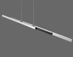 casa NOVA LED - Pendelleuchte silberfarbenschwarz