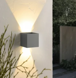 casa NOVA LED-Aussenleuchte grau