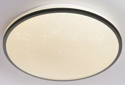 casa NOVA LED-Deckenleuchte schwarzweiß