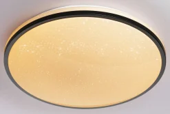 casa NOVA LED-Deckenleuchte schwarzweiß