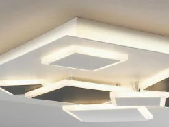 casa NOVA LED-Deckenleuchte schwarzweiß