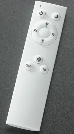 casa NOVA LED-Deckenleuchte weißsilberfarben