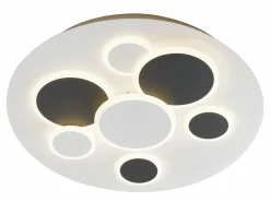 casa NOVA LED-Deckenleuchte schwarzweiß