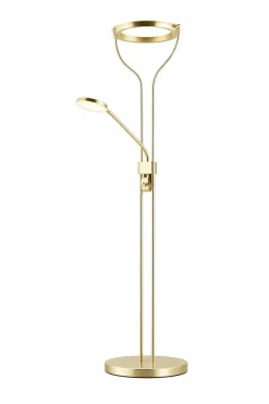 casa NOVA LED-Fluter 2flg goldfarben