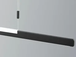 casa NOVA LED-Pendelleuchte grauschwarz