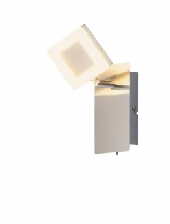 casa NOVA LED-Spot 1flg silberfarben