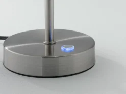 casa NOVA LED-Tischleuchte silberfarben