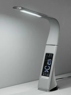 casa NOVA LED-Tischleuchte grau