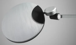 casa NOVA LED-Tischleuchte silberfarbenschwarz