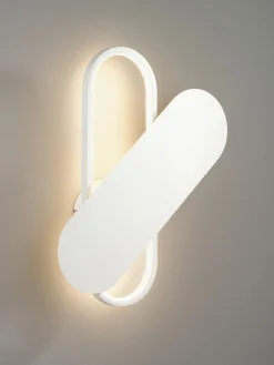 casa NOVA LED-Wandleuchte 1flg weiß