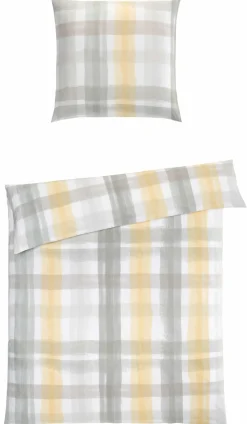 casa NOVA Microfaser-Bettw. gelb