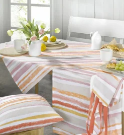 casa NOVA Mitteldecke orangepink