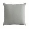 casa NOVA Musselin-Kissenbezug silberfarben