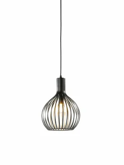 casa NOVA Pendelleuchte 1flg schwarz