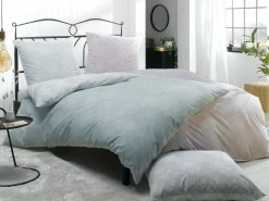 casa NOVA Renforce-Bettwäsche grau