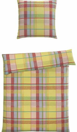 casa NOVA Renforce-Bettwäsche gelb