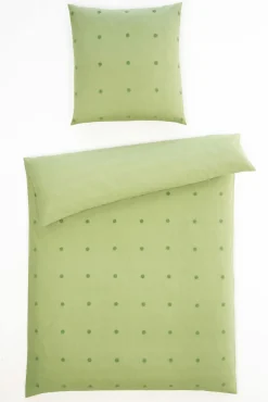 casa NOVA Renforce-Bettwäsche grün