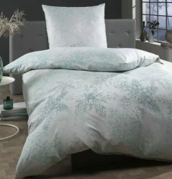 casa NOVA Satin-Bettwäsche silberfarben