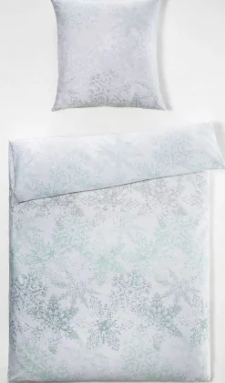 casa NOVA Satin-Bettwäsche silberfarben