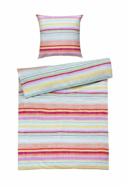 casa NOVA Satin-Bettwäsche mehrfarbig