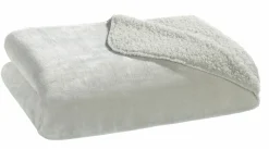 casa NOVA Schaffelldecke silberfarben