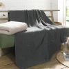 casa NOVA Strickdecke grau